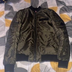 SouthPole Army Green Puffer Jacket